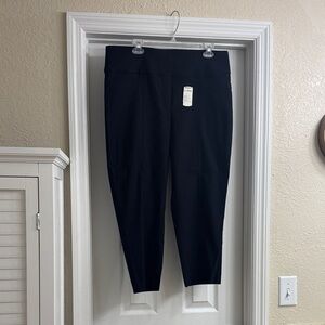Black Cropped Pants